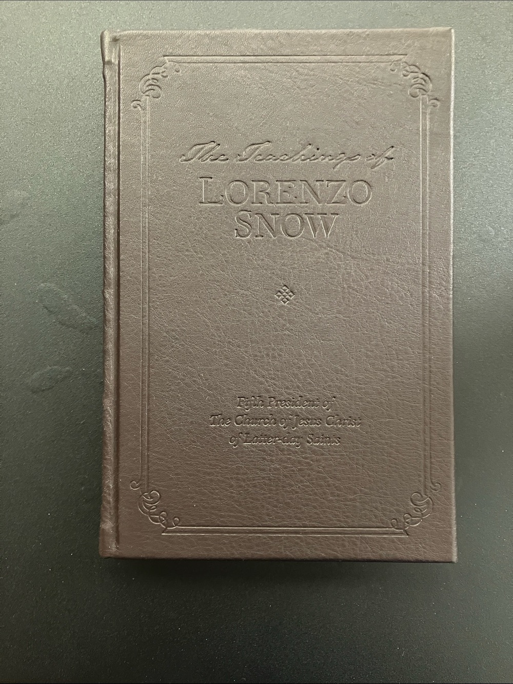 LDS Teachings Book The Teachings of Lorenzo Snow Religious Writings Hardcover